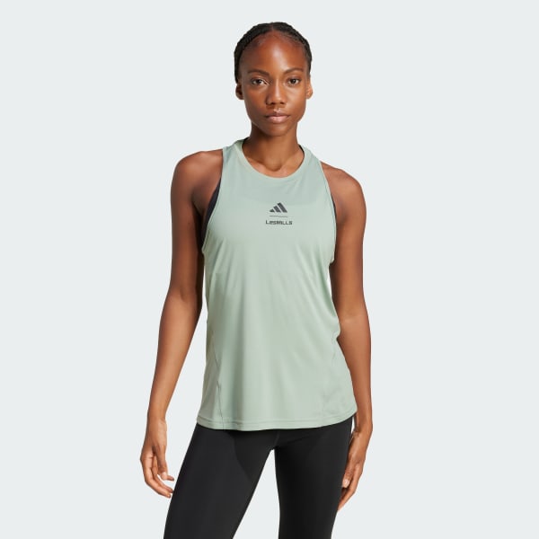アディダス Les Mills グラフィック タンクトップ - グリーン