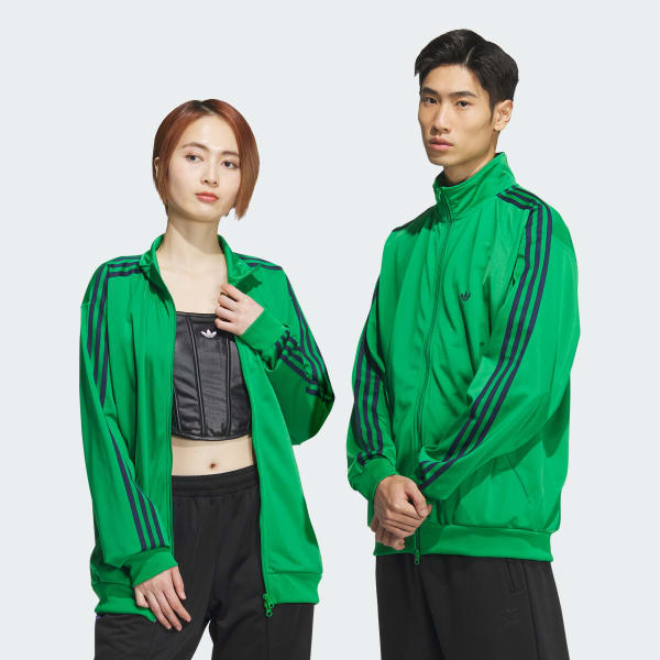 アディダス トラックジャケット（ジェンダーニュートラル） - グリーン