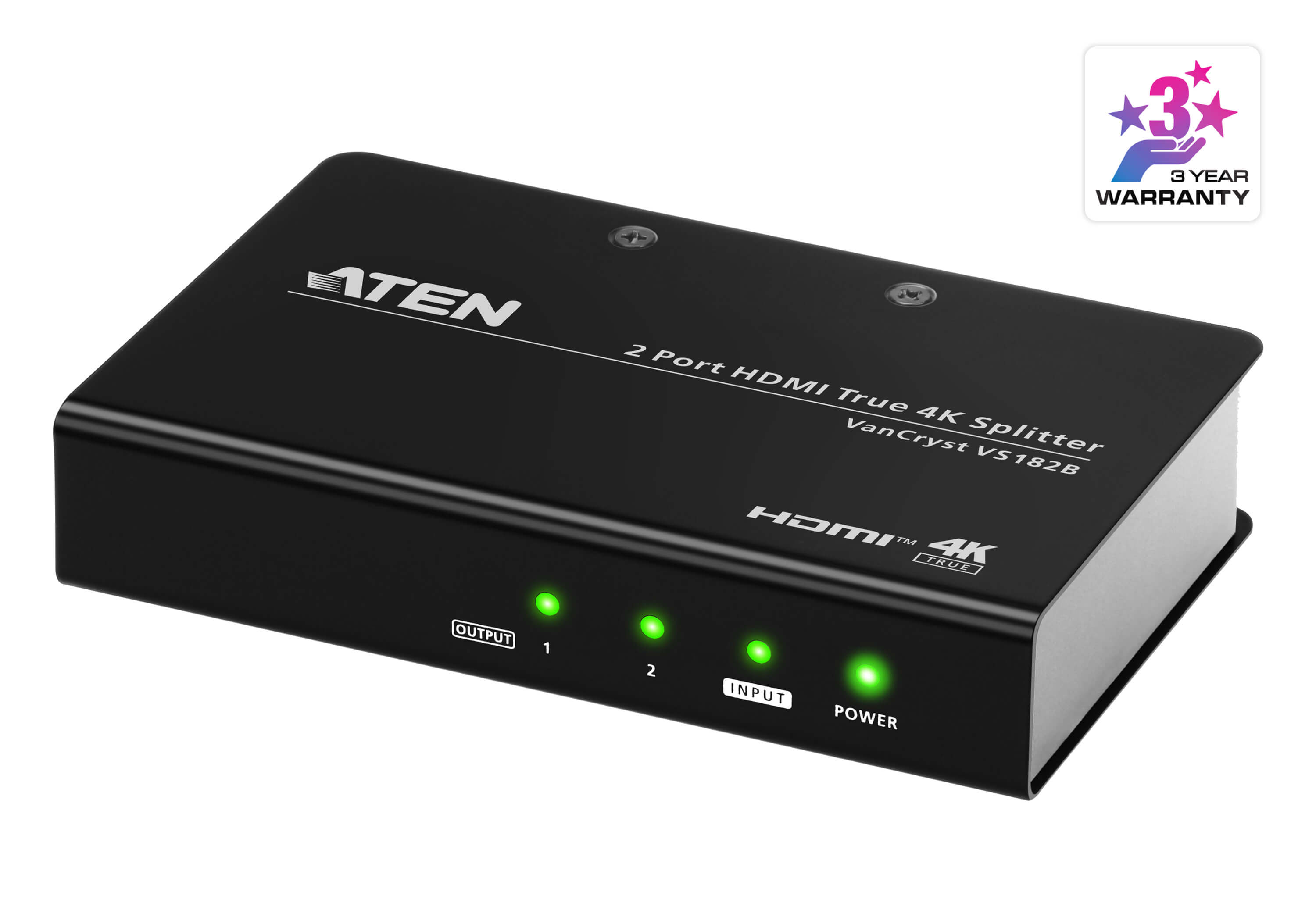 HDMI 2分配器(True 4K対応) - VS182B, ATEN ビデオ分配器/ビデオ延長