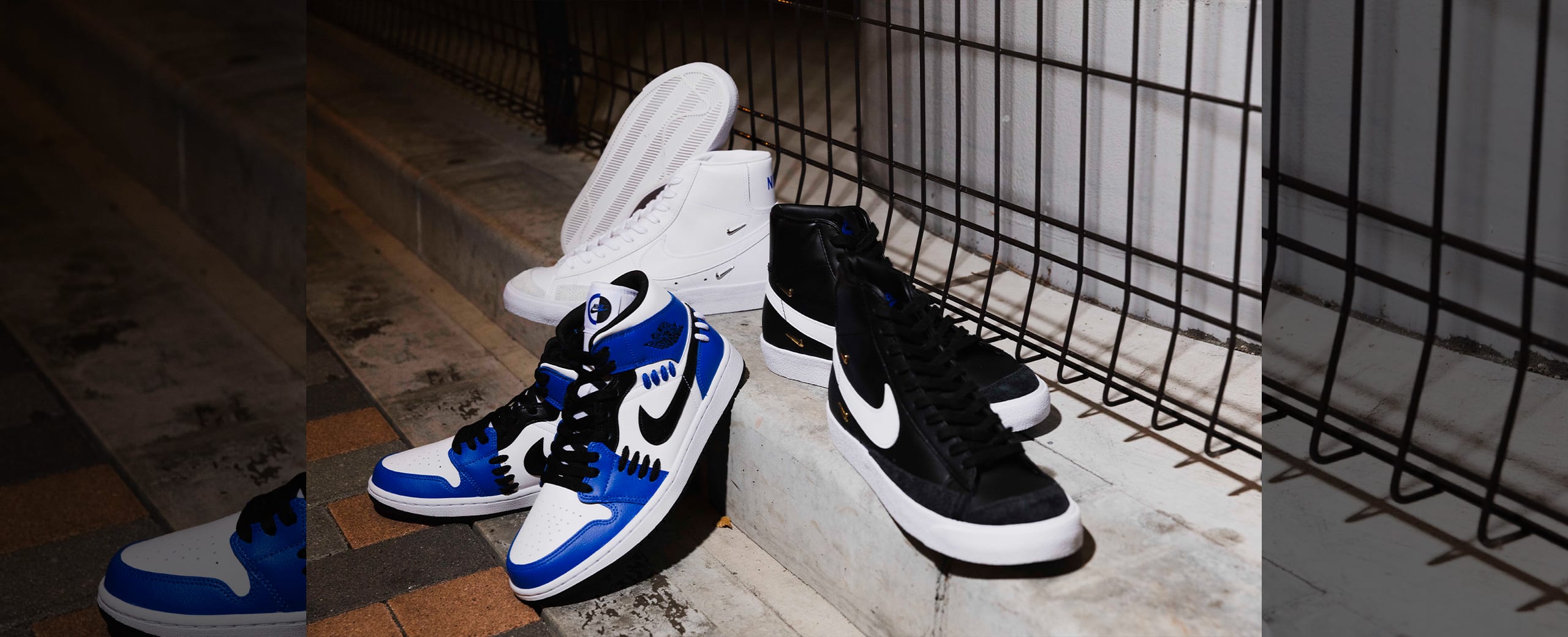 JORDAN BRAND WMNS AIR JORDAN 1 MID SE GAME ROYAL/BLACK-WHITE 20HO