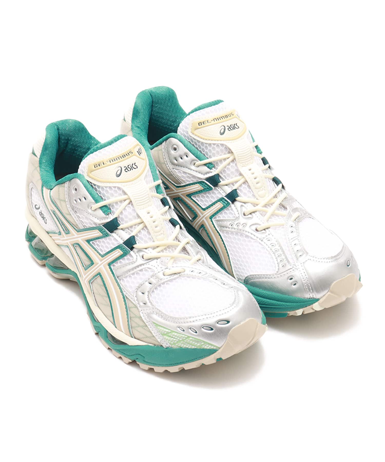 asics GEL-NIMBUS 10.1 WHITE/RAINY LAKE（アシックス ゲル-ニンバス