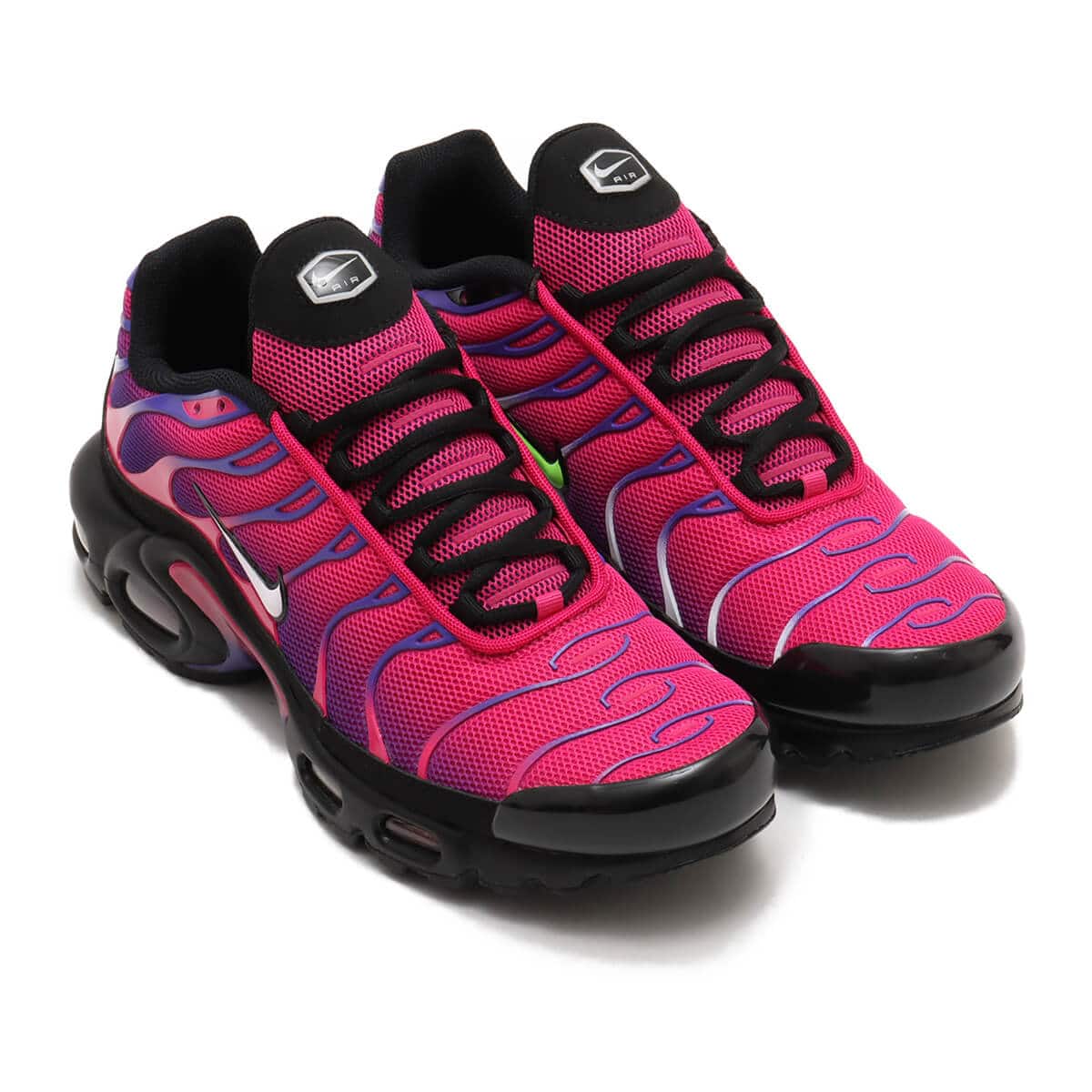 NIKE AIR MAX PLUS FIREBERRY/WHITE-BLACK-PURE PURPLE （ナイキ エア