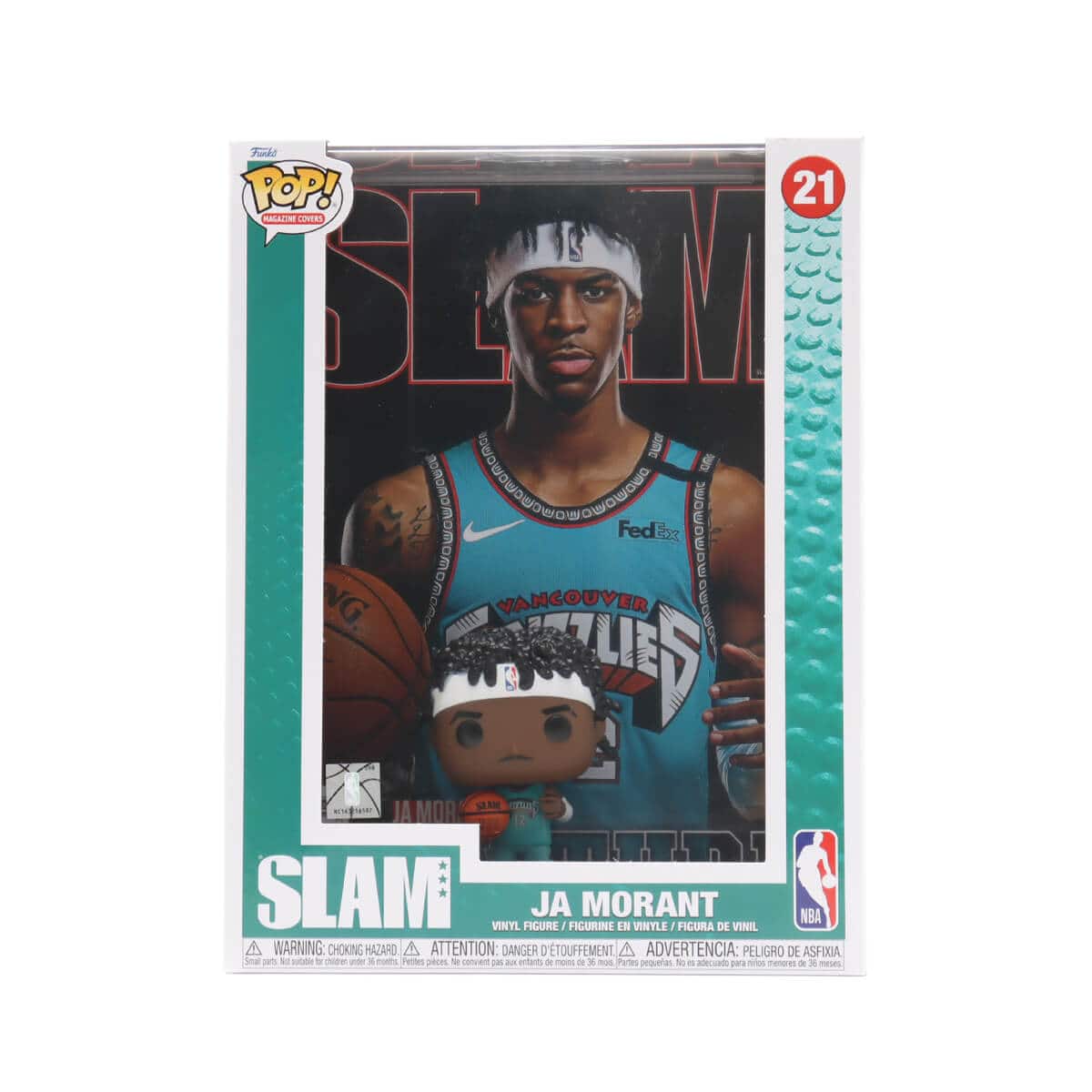 FUNKO POP NBA Cover: Slam- Ja Morant MULTI （ファンコ！ ポップ
