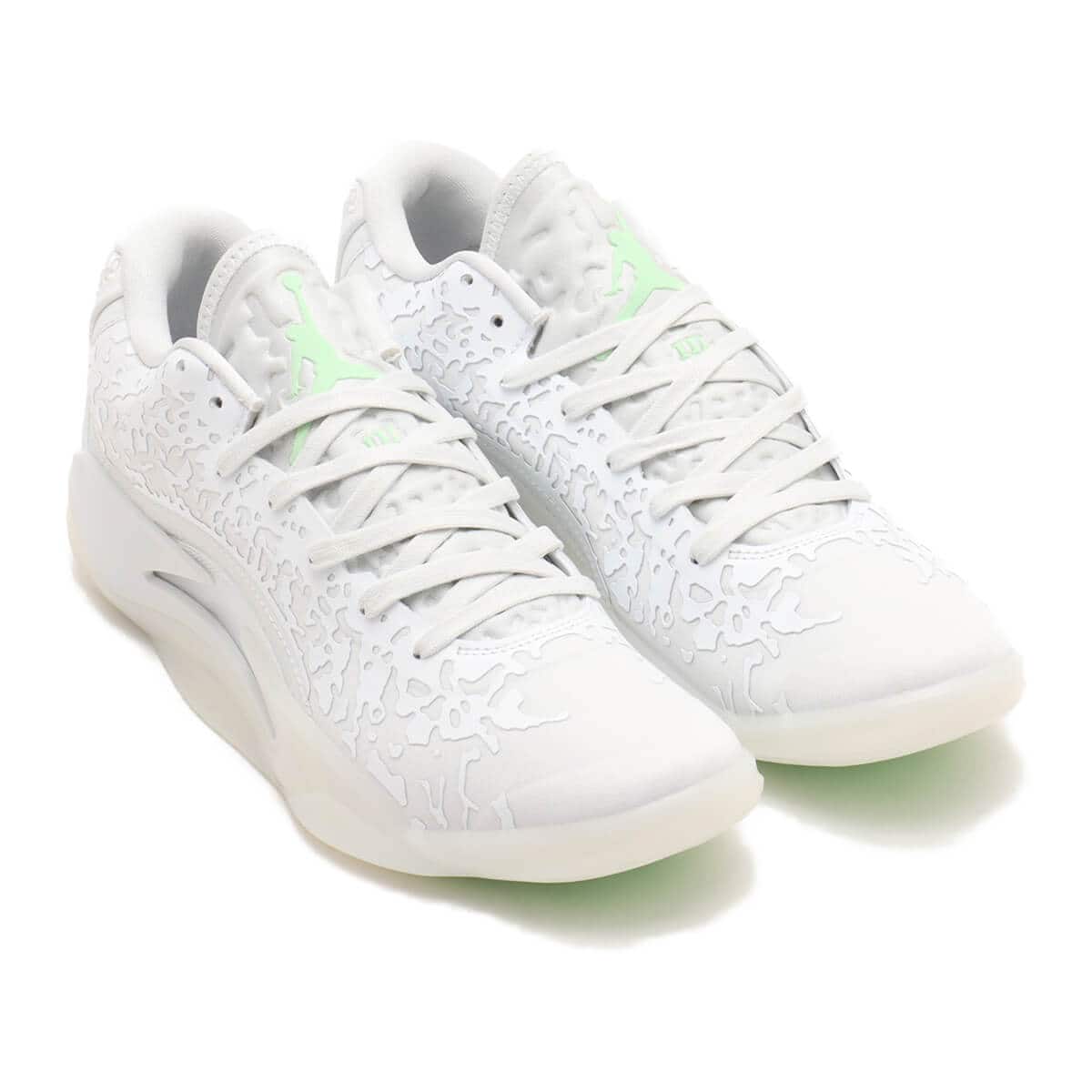 JORDAN BRAND JORDAN ZION 3 PF WHITE/VAPOR GREEN-OFF WHITE-PINK