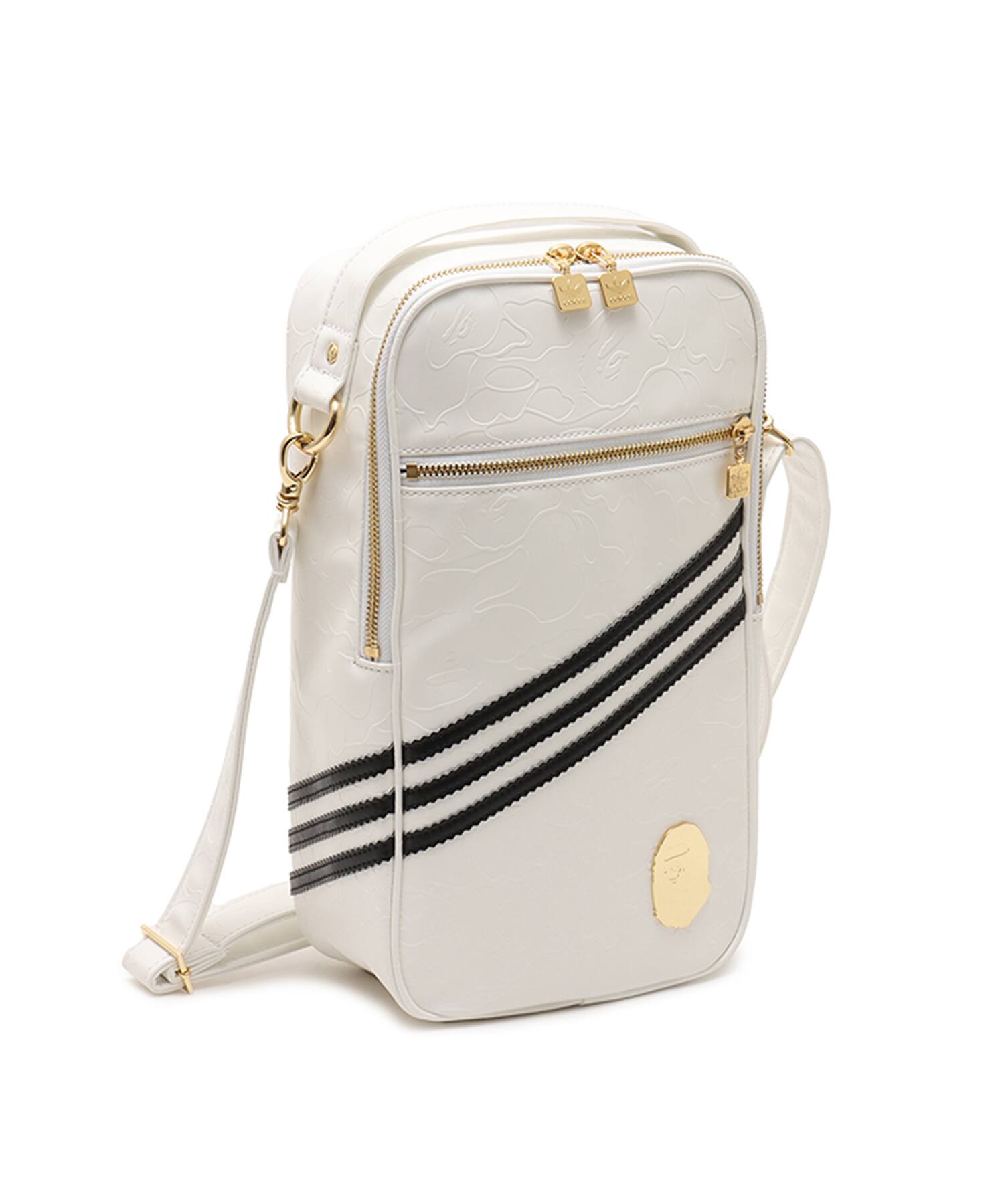 adidas BAPE BAG ホワイト（アディダス ベイプ バッグ-ホワイト