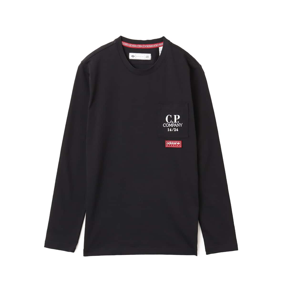 adidas CP SPZL POCKET LONG SLEEVE TOP BLACK （アディダス CP