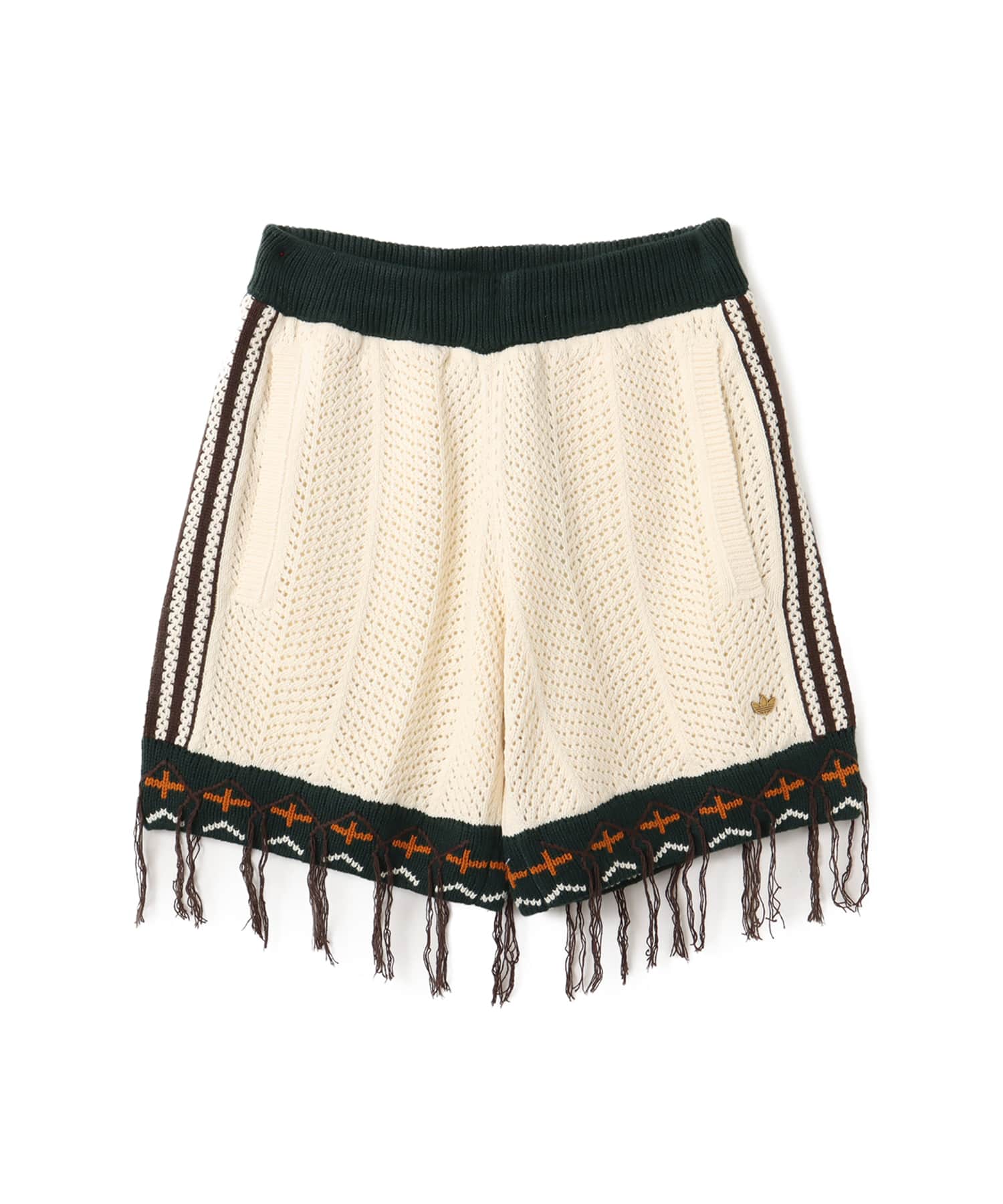 adidas CLOT CROCHET SHORTS BY EDISON CHEN クリームホワイト