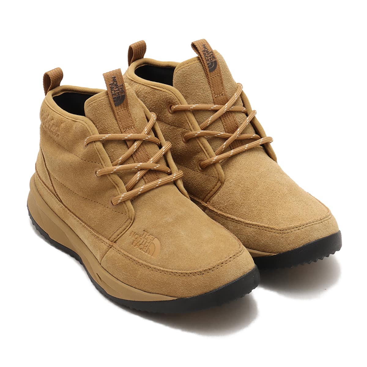 THE NORTH FACE W Nuptse Chukka WP Suede ユーティリティブラウン