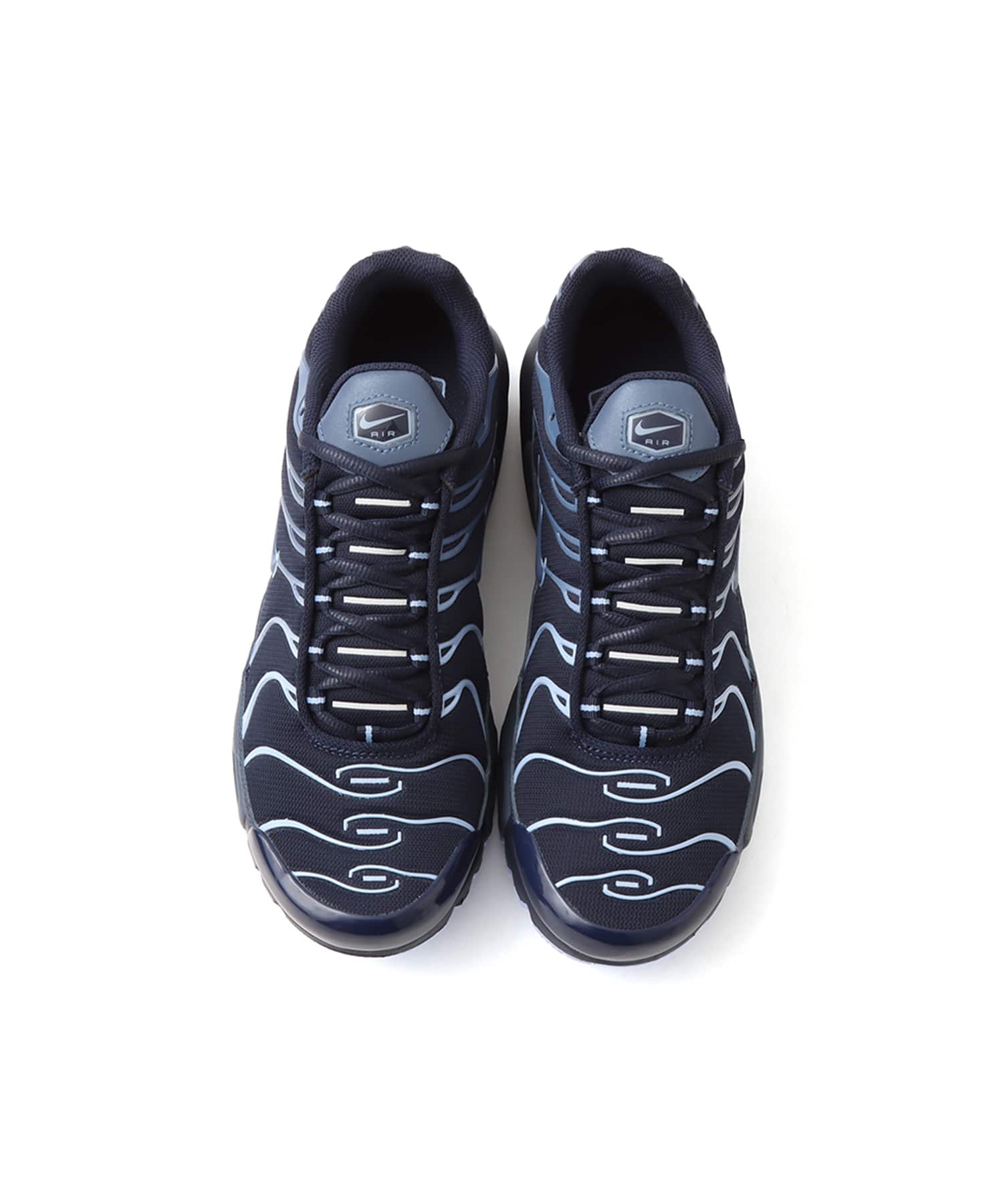 NIKE AIR MAX PLUS OBSIDIAN/DIFFUSED BLUE-ALUMINUM（ナイキ エア