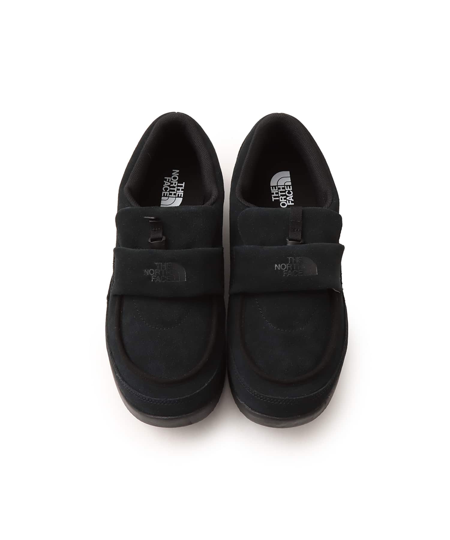 THE NORTH FACE Nuptse Loafer Suede TNFブラックxTNFブラック（ザ