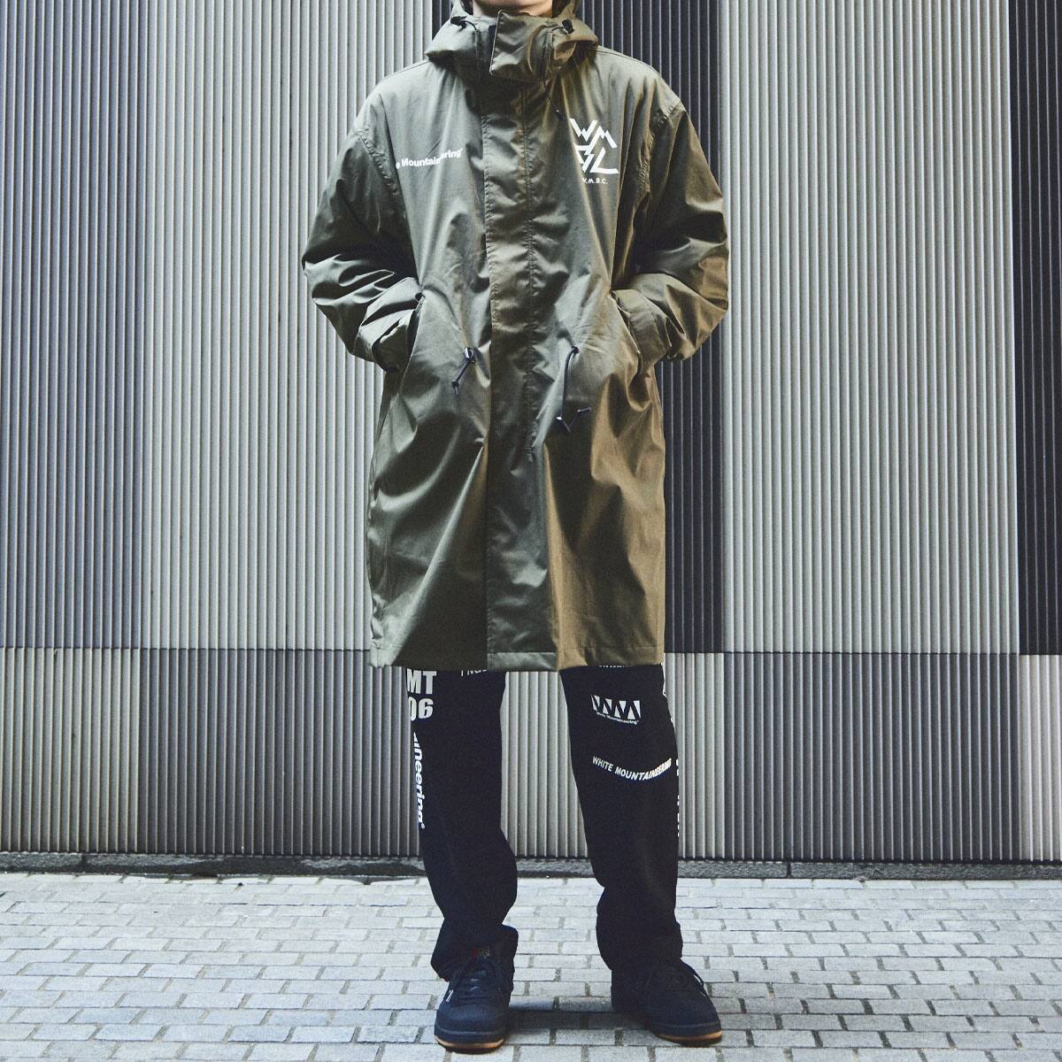 WHITE MOUNTAINEERING WATER PROOF 3WAYS MODS COAT KHAKI 21FA-I