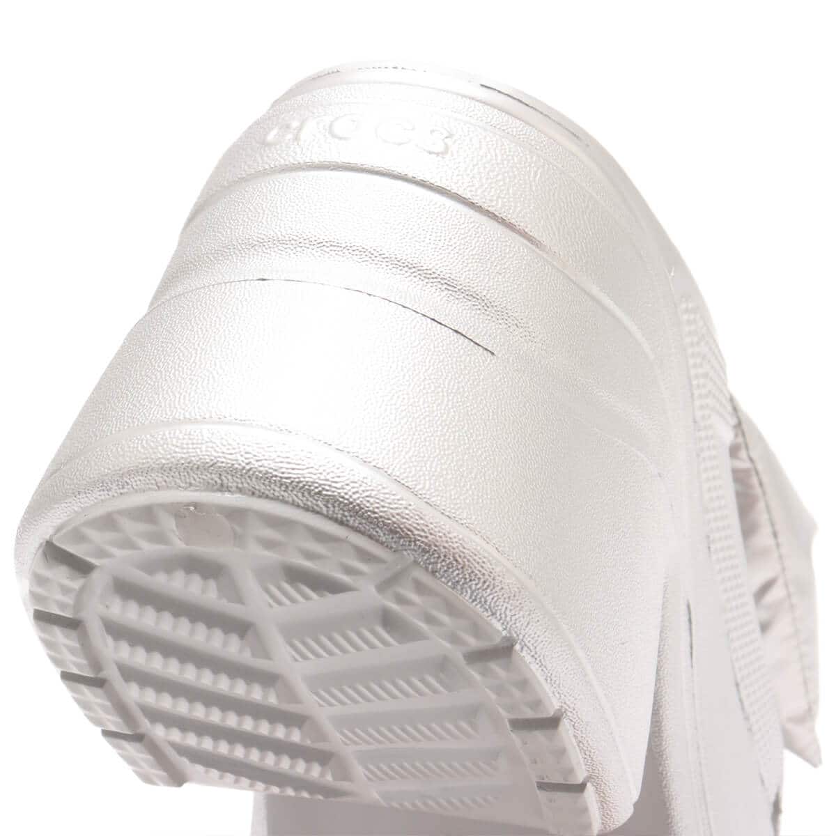 crocs Siren Metallic Bow Clog Silver Metallic （クロックス