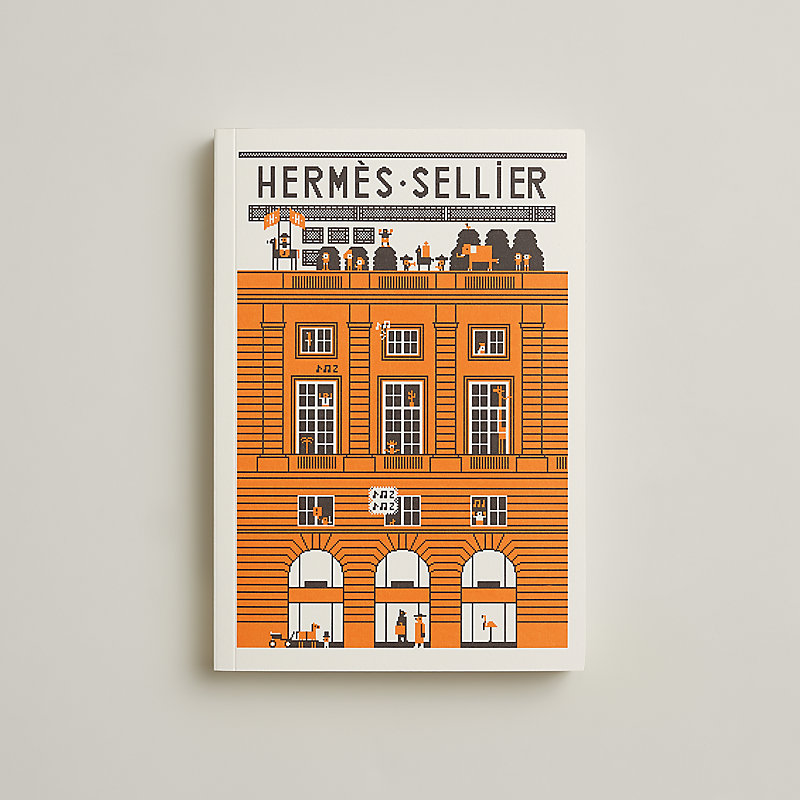 Faubourg blank notebook - Grey | Hermès Mainland China