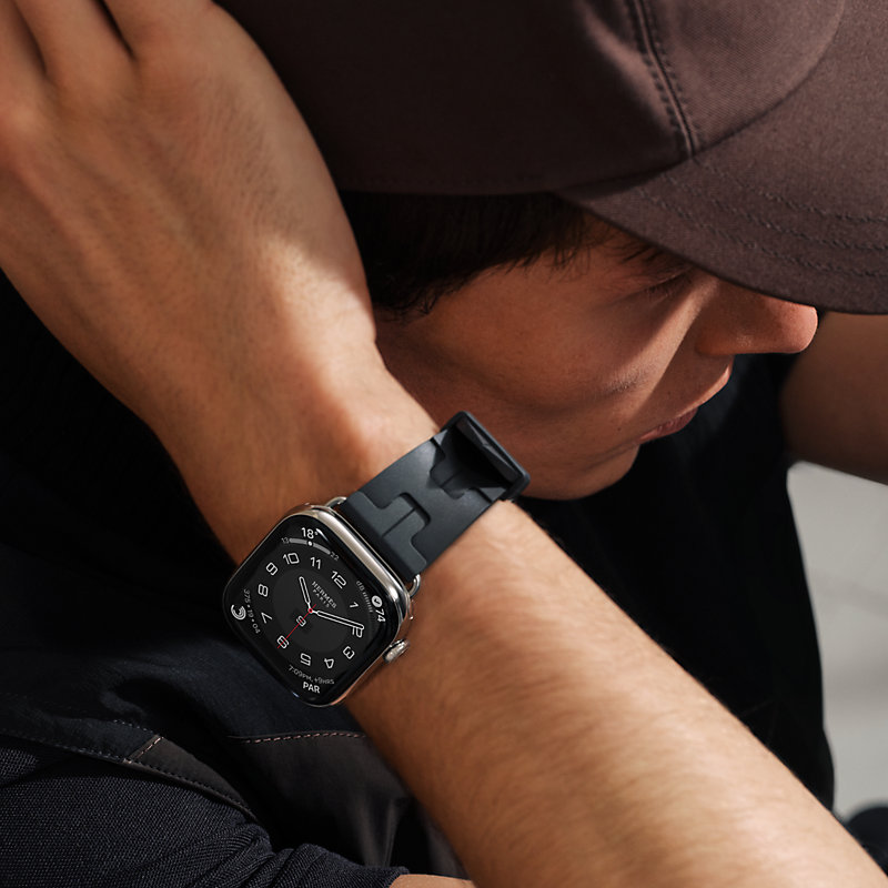 Band Apple Watch Hermès Single Tour 46 mm Deployment Buckle Kilim