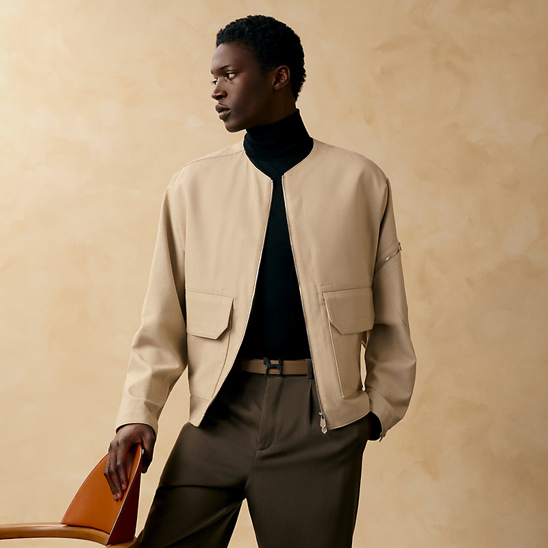 Panache Zebre belt buckle & Reversible leather strap 32 mm