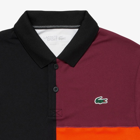クレイジーカラーブロックゴルフポロシャツ DH1082 - ラコステ