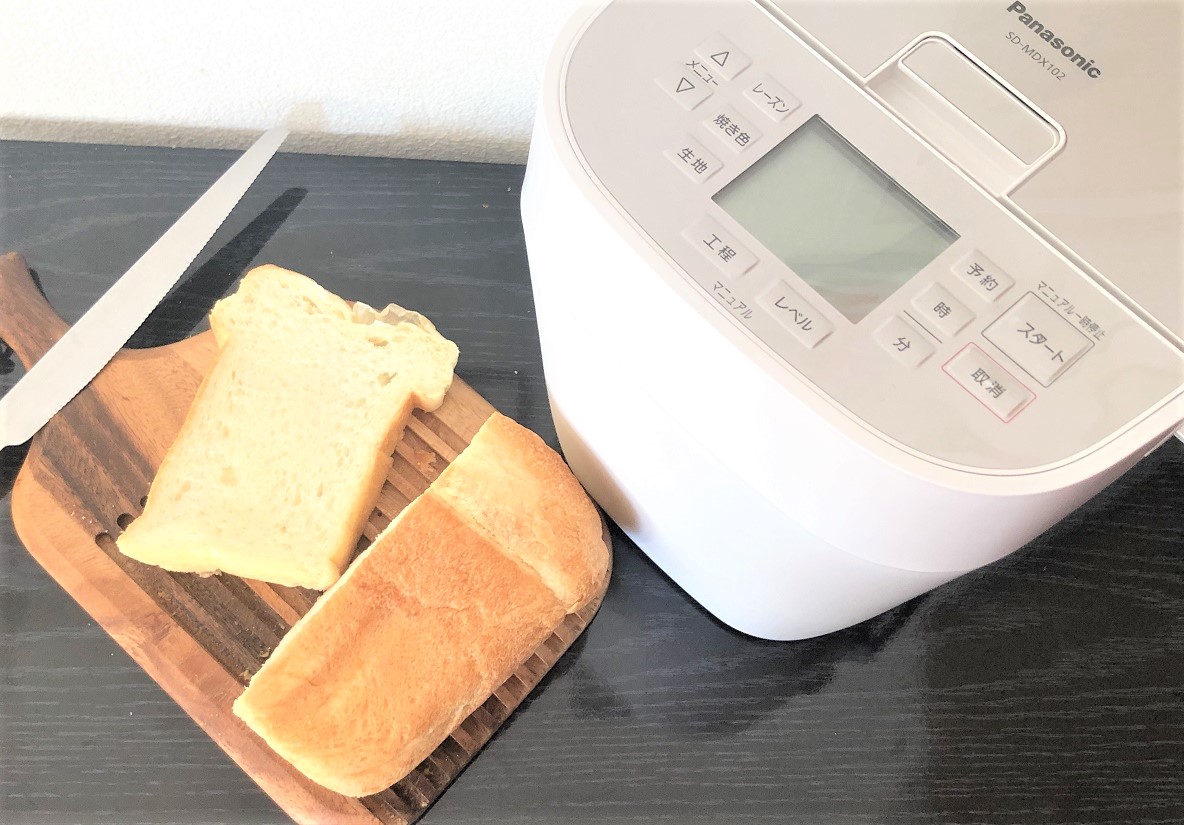 Panasonicのホームベーカリー「SD-MDX102」で、生食パンを焼こう