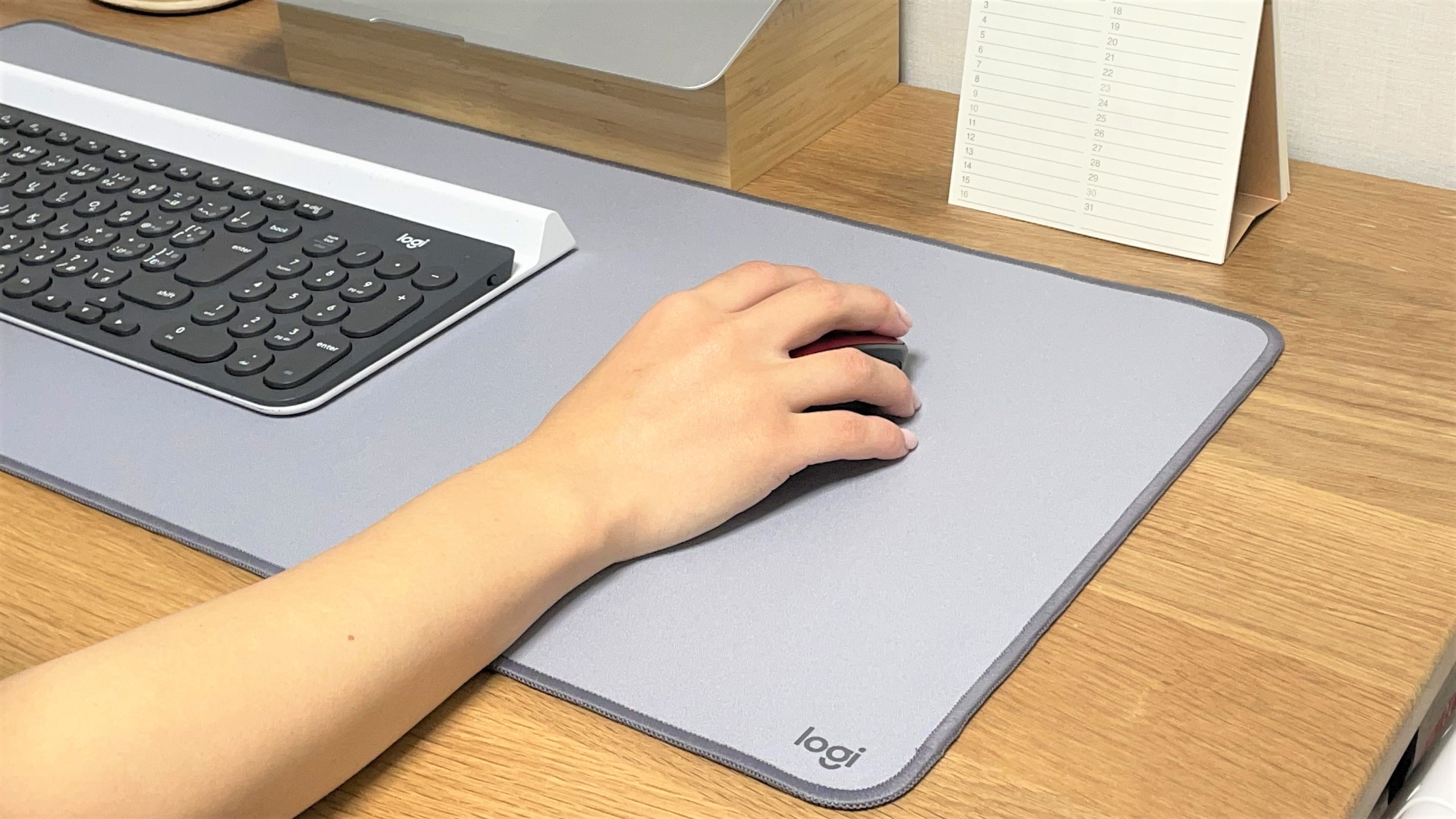ロジクールの「デスクマット」を取り入れたら、いいこと尽くしだった