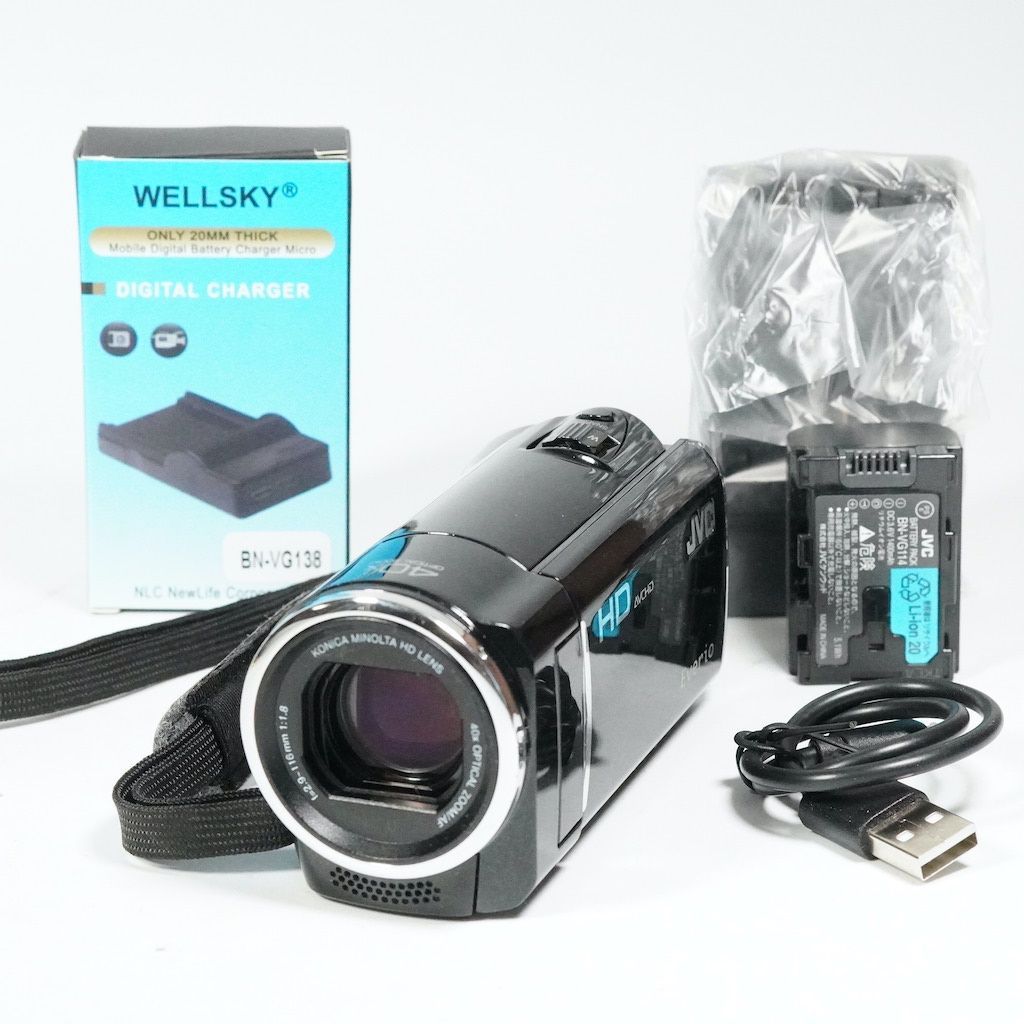 ほとんど未使用品 Everio GZ-HM460 動作確認済み 0517 【公式通販】