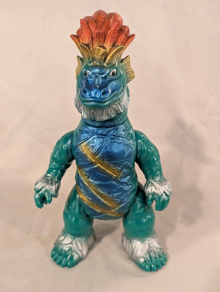 やまなや 怪獣郷 ジェロニモン グリーン 緑 ウルトラマン ソフビ