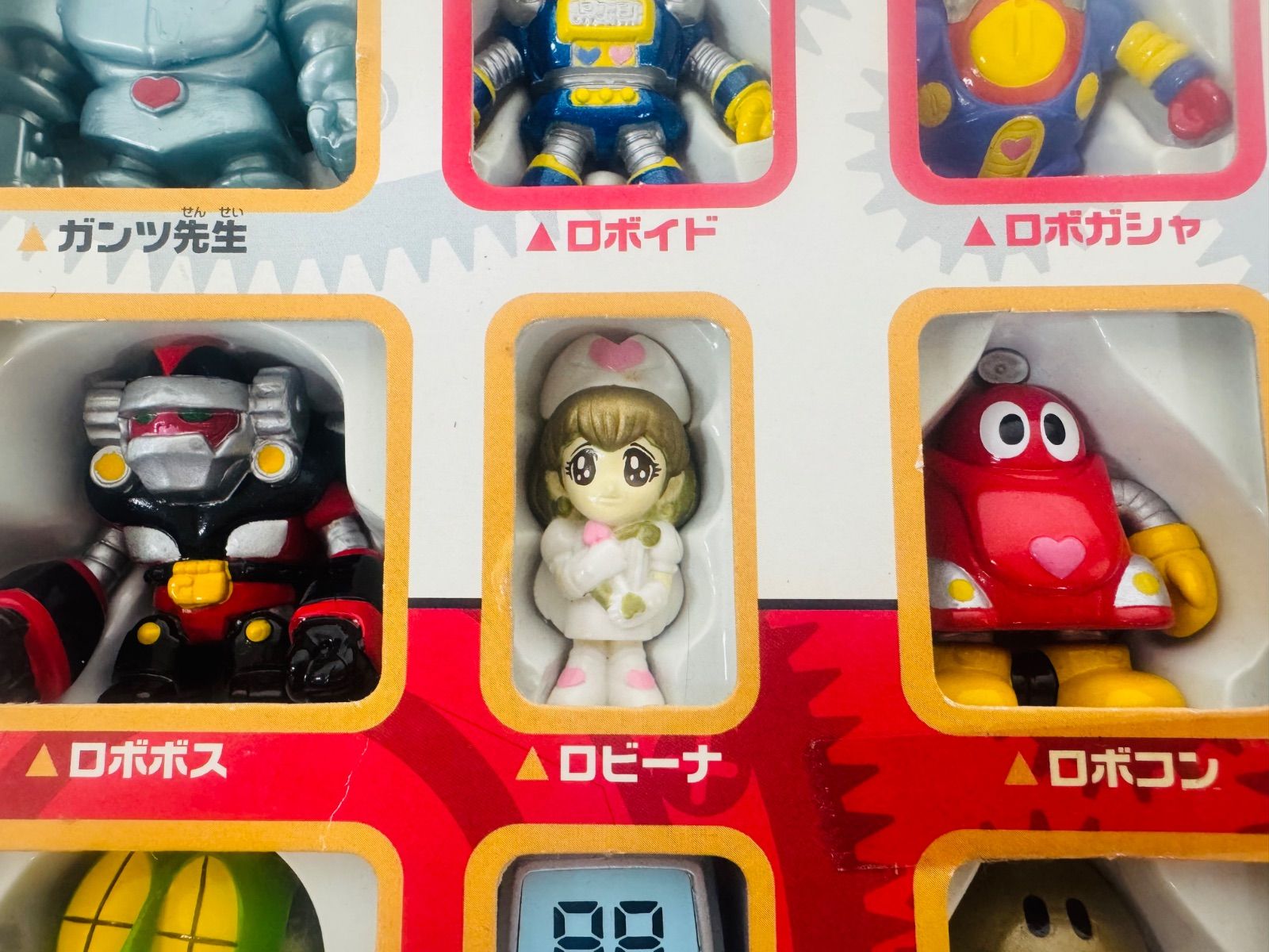 大集合！ ロボコンと仲間たち フィギュア ロボット ガンツ先生 昭和