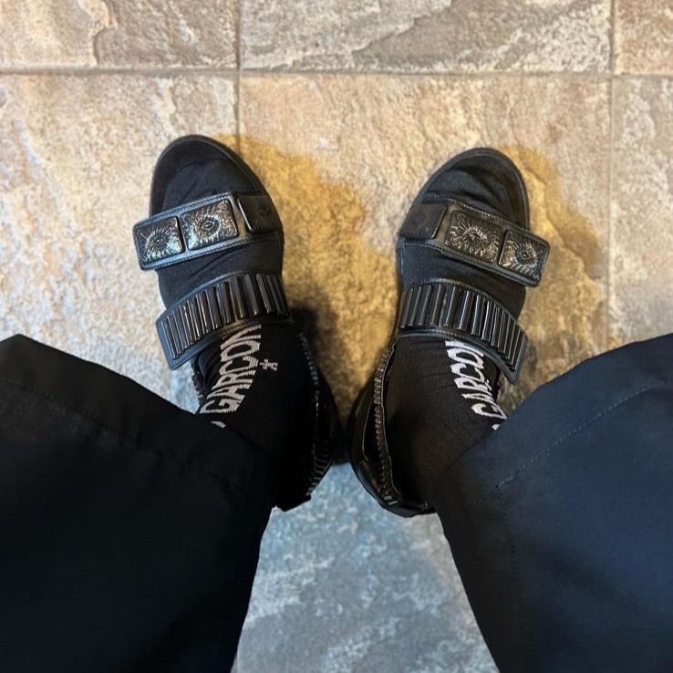 ☆再入荷☆【新品】山口一郎 着用！COMME des GARÇONS ロングソックス