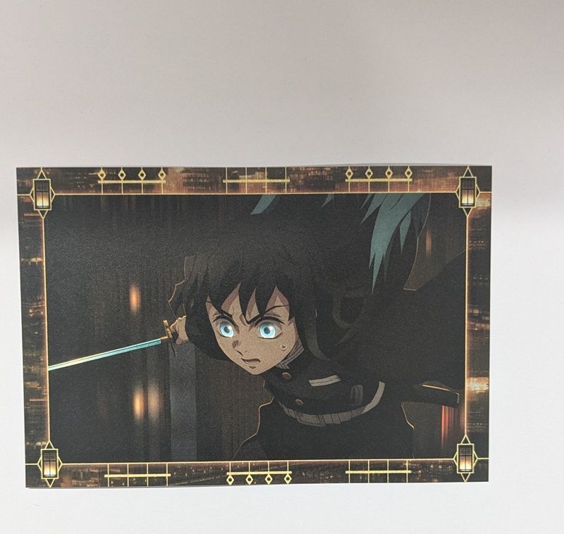 鬼滅の刃 ポストカード 時透 無一郎 ufotable cafe 移動する半券