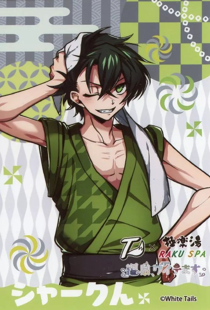 中古】キャラカード シャークん(等身) ブロマイド 「White Tails