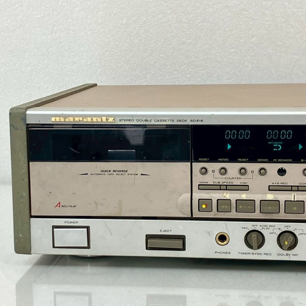 マランツ ステレオ ダブル カセットデッキ SD515DX