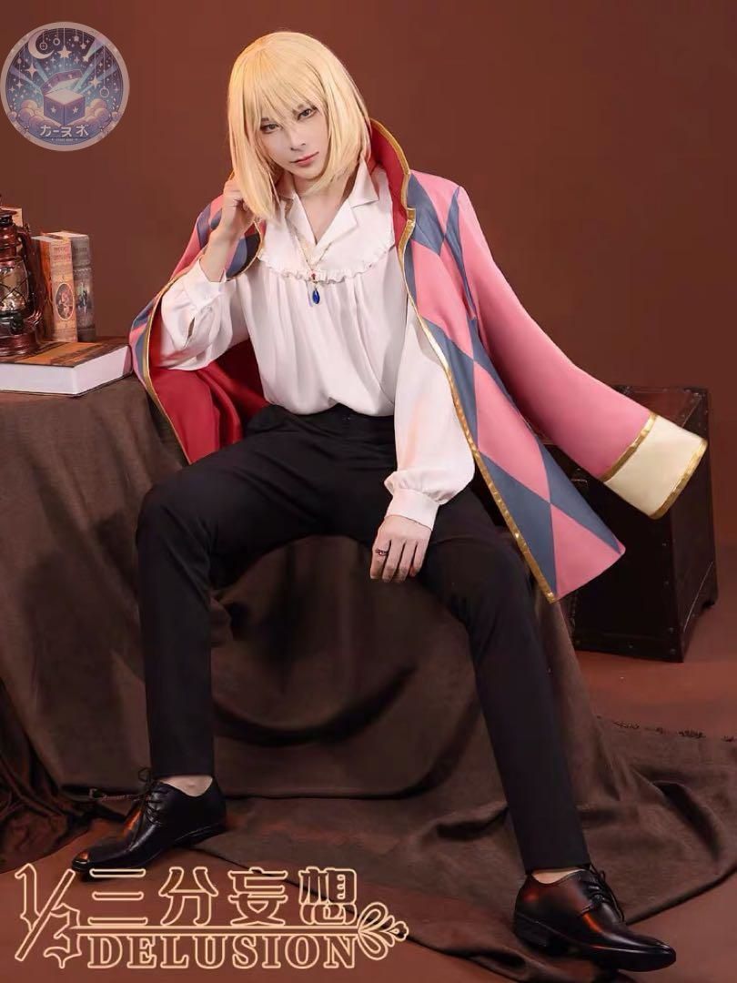 新品 未使用】 三分妄想 ハウルの動く城 ハウル コスプレ衣装