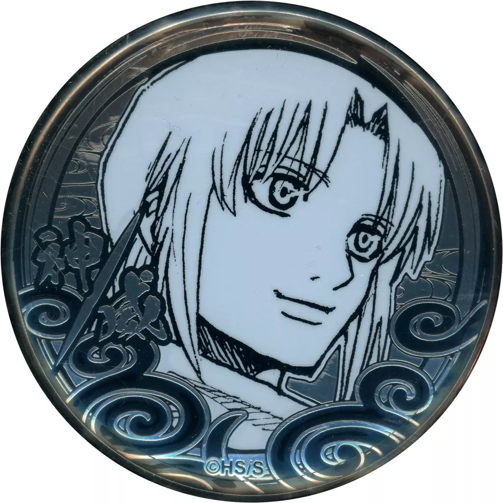 中古】バッジ・ビンズ 神威 「生誕20周年記念 銀魂展 ～はたちのつどい