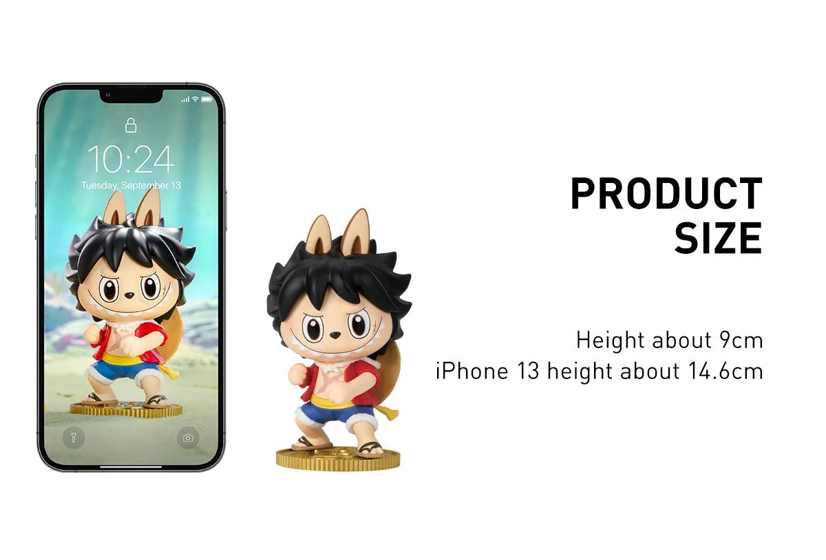 未開封 Labubu POP MART ワンピース コラボ フィギュア ランダム 全13