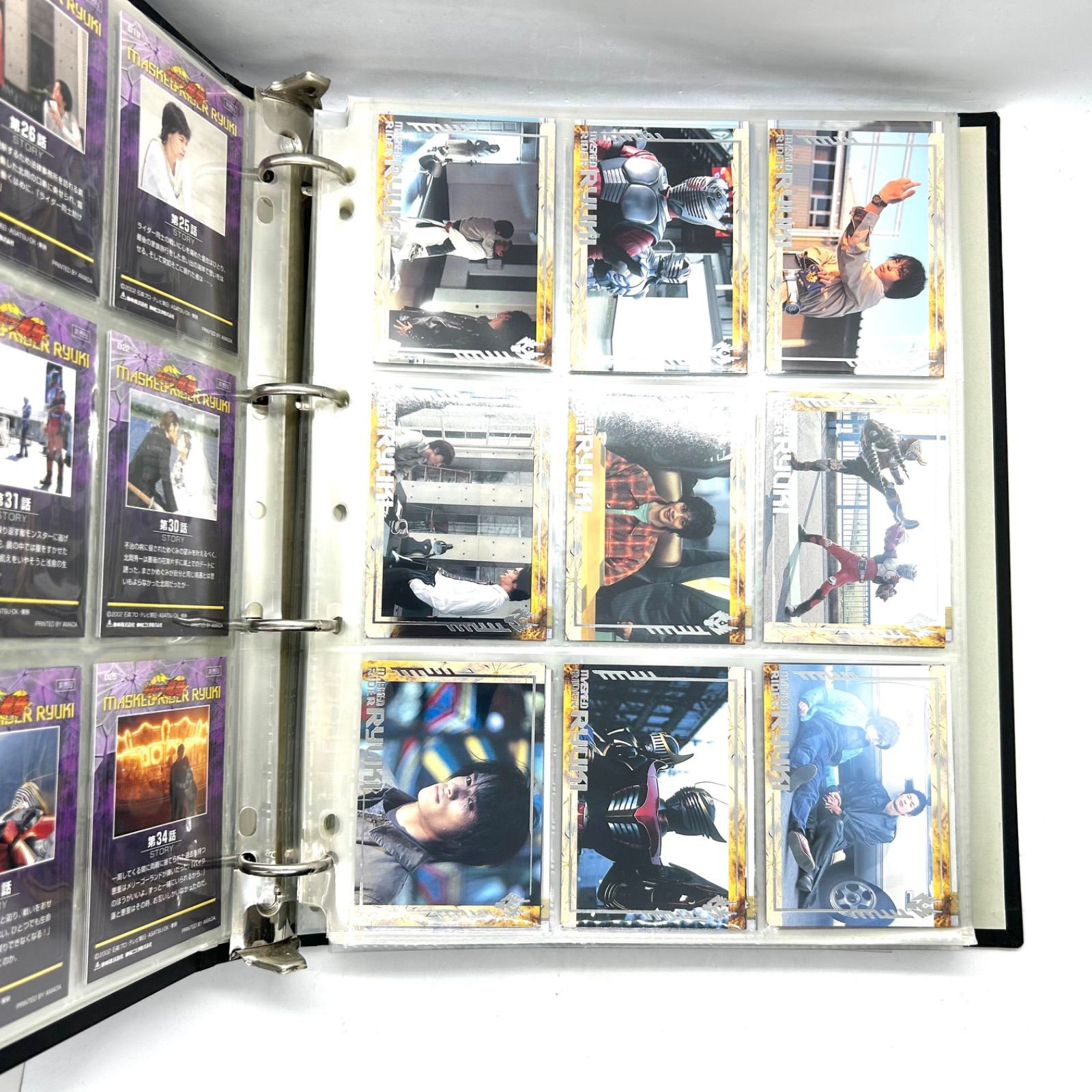 仮面ライダー龍騎DVD全15巻 特典カードホルダー カード多数 - メルカリ