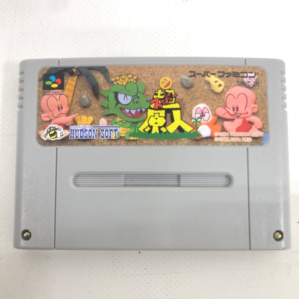 07w50478 超スーパー原人 SFC スーパーファミコン ソフト ハドソン