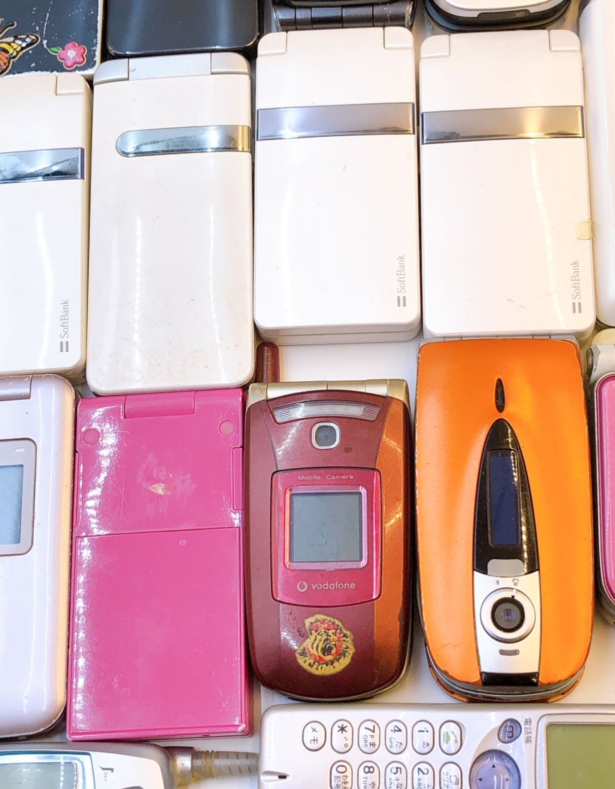 ドコモ ソフトバンク エーユー ガラケー まとめ売り 1019-S7141h 携帯