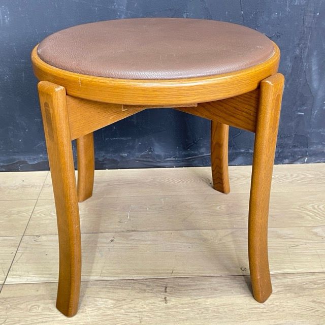 旭川家具 椅子 スツール カンディハウス【中古】 ASAHIKAWA CONDE