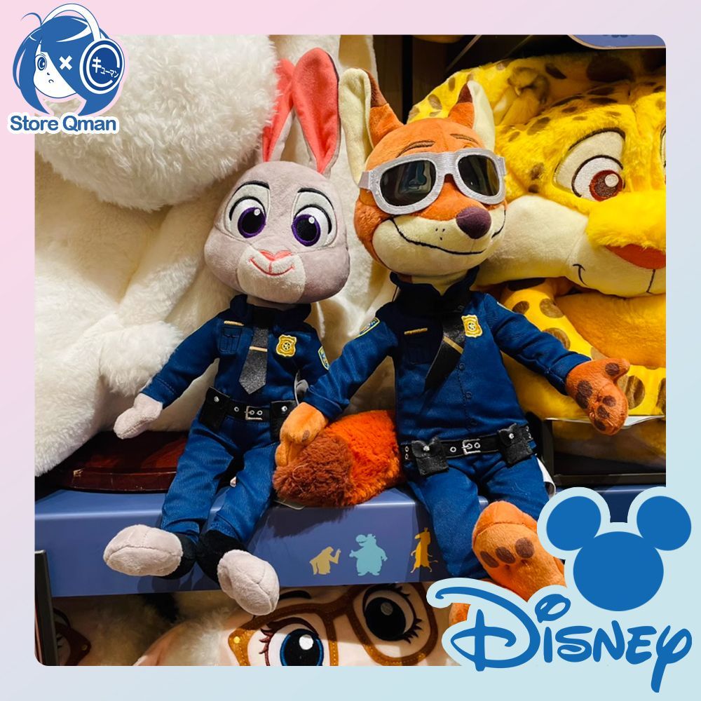 上海ディズニーランド正規品ズートピア ジュディぬいぐるみ小さな旅人