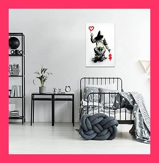 Banksy バンクシー 愛とお金 ポスター アートパネル 絵画 写真 アート
