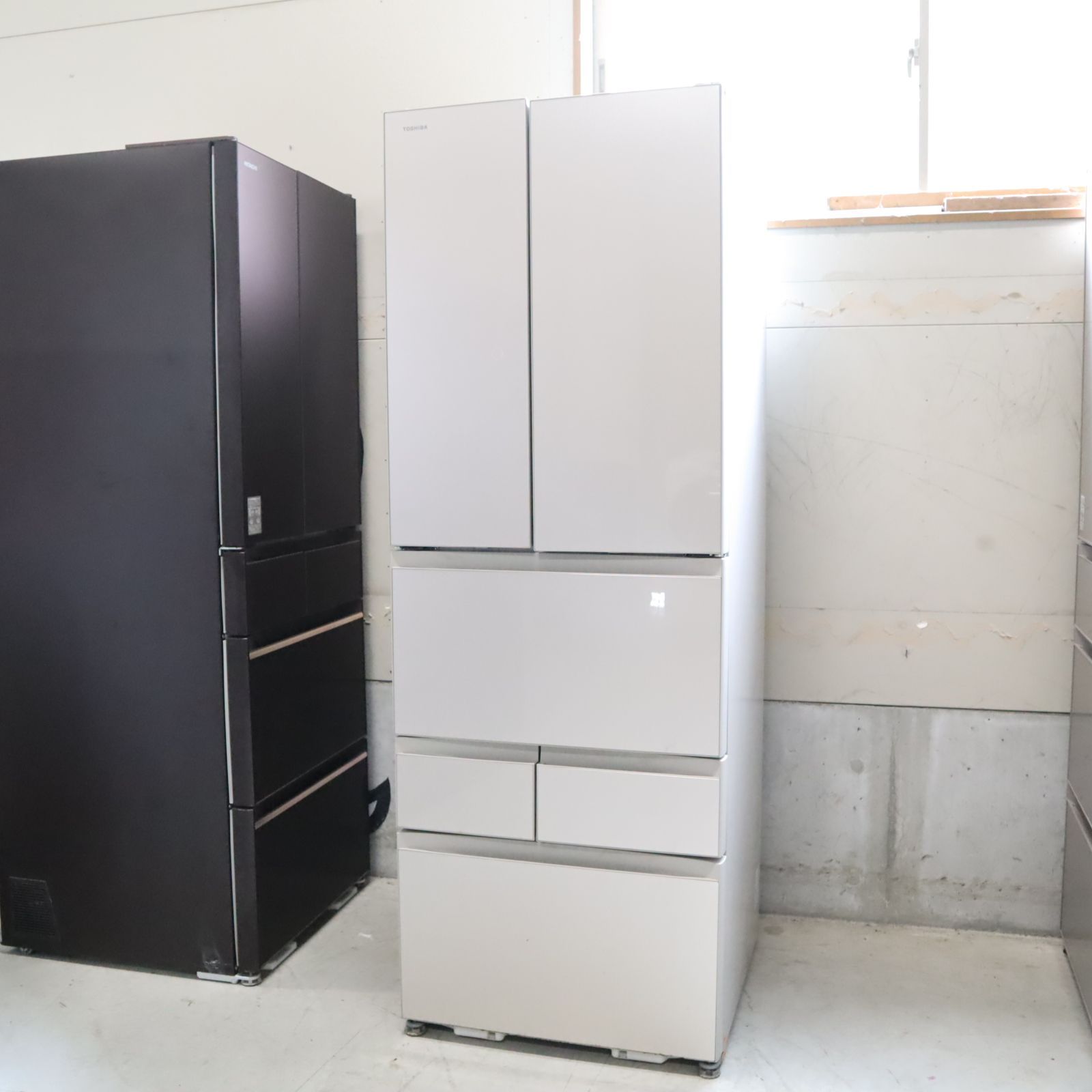 TOSHIBA 東芝GR-R470GW 60301大型冷蔵庫 TOSHIBA 東芝GR-R470GW 60301