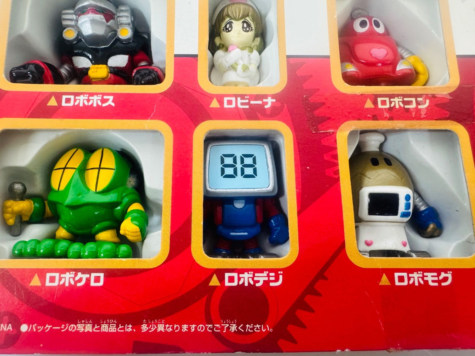 大集合！ ロボコンと仲間たち フィギュア ロボット ガンツ先生 昭和