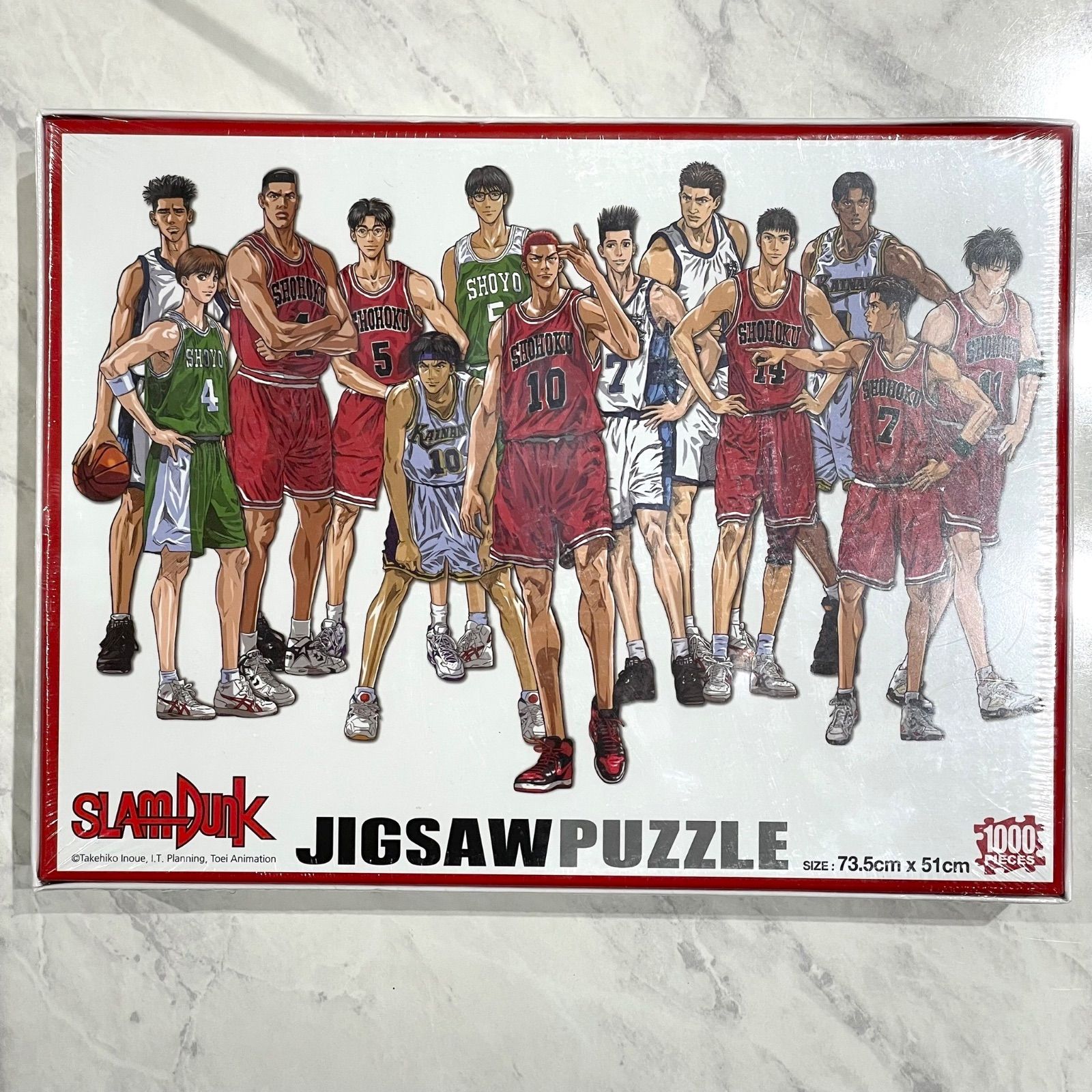 少年週刊ジャンプ50周年 SLAM DUNK 1000ピースジグソーパズル 少年週刊