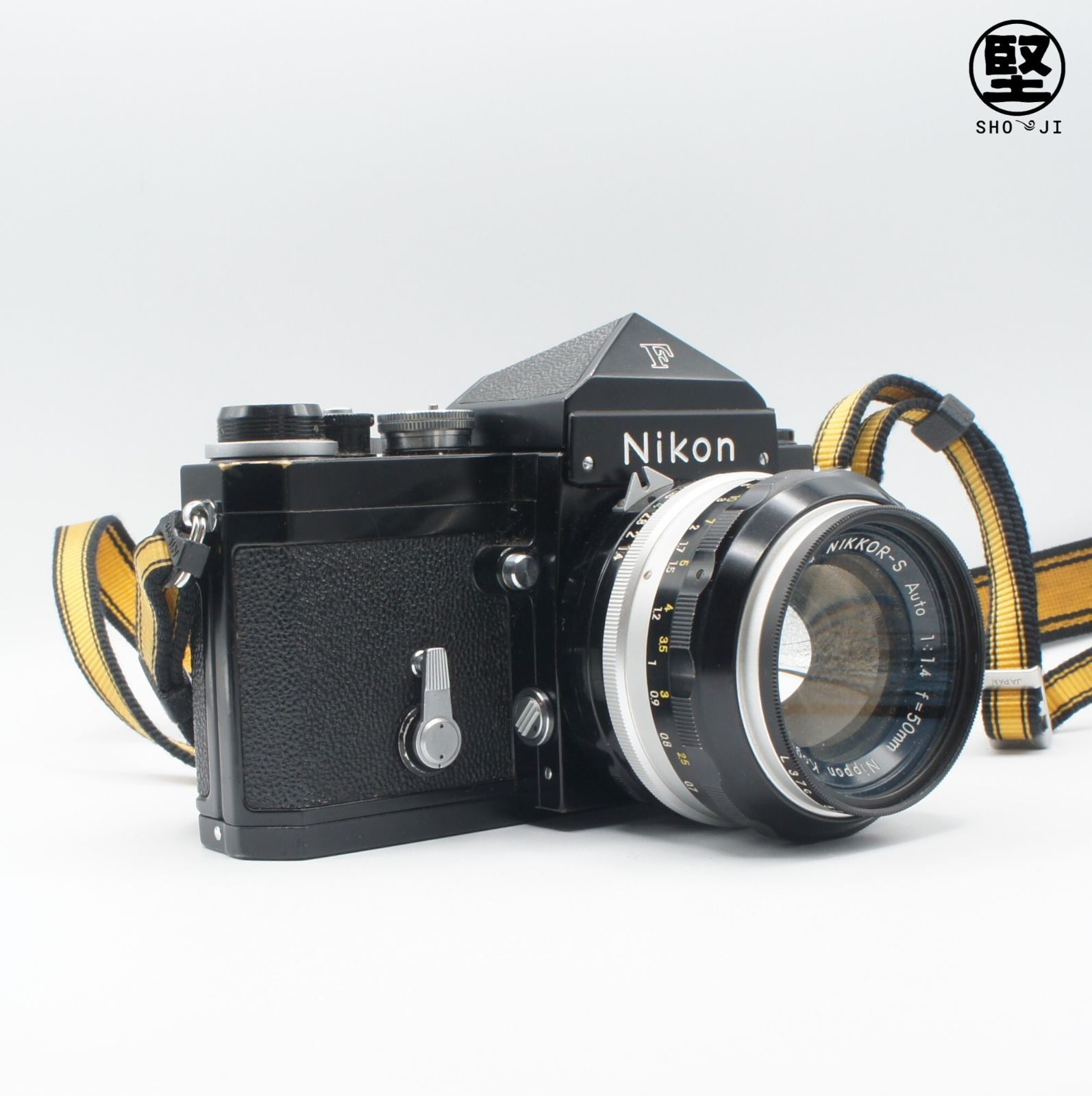 稀少完動品】Nikon F 黒アイレベル 富士山マーク シリアルF670 付属品