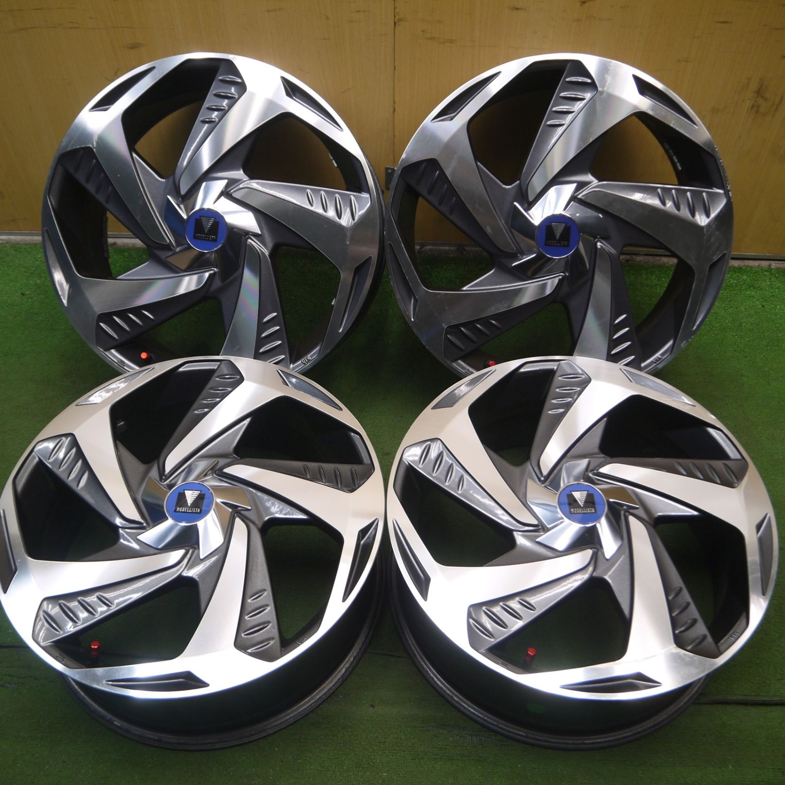 送料無料* 4本価格☆トヨタ 50系 プリウス 純正 MODELLISTA ホイール