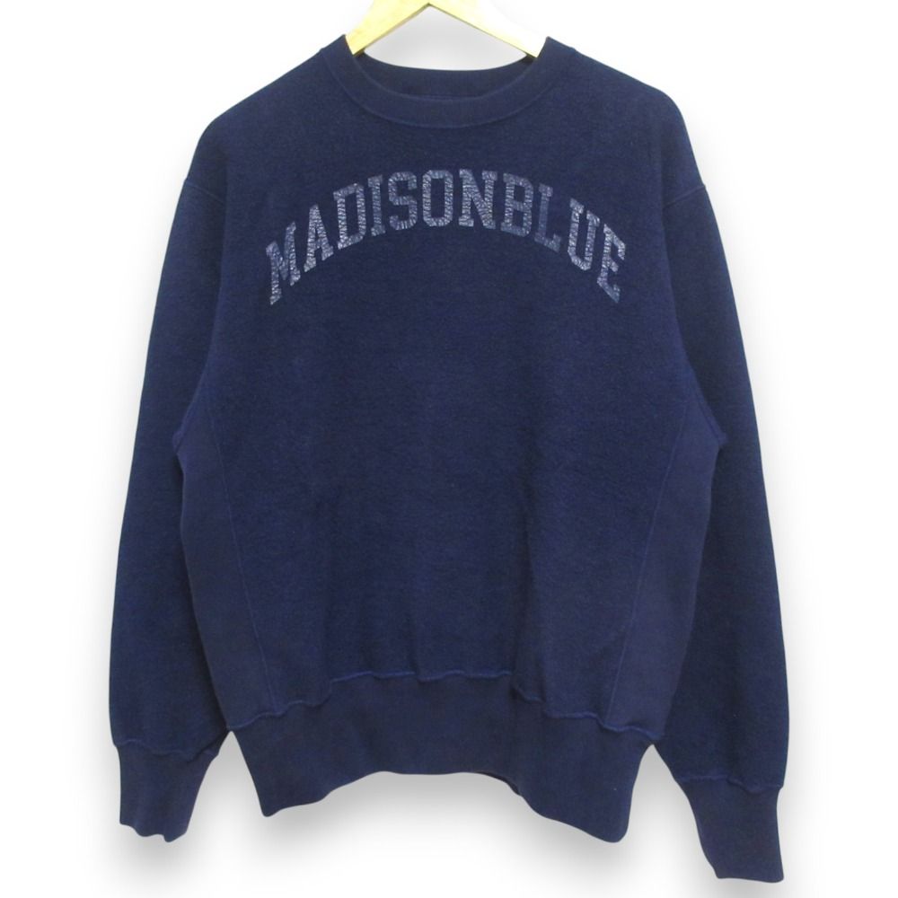 美品 MADISON BLUE マディソンブルー ビッグスウェット トレーナー