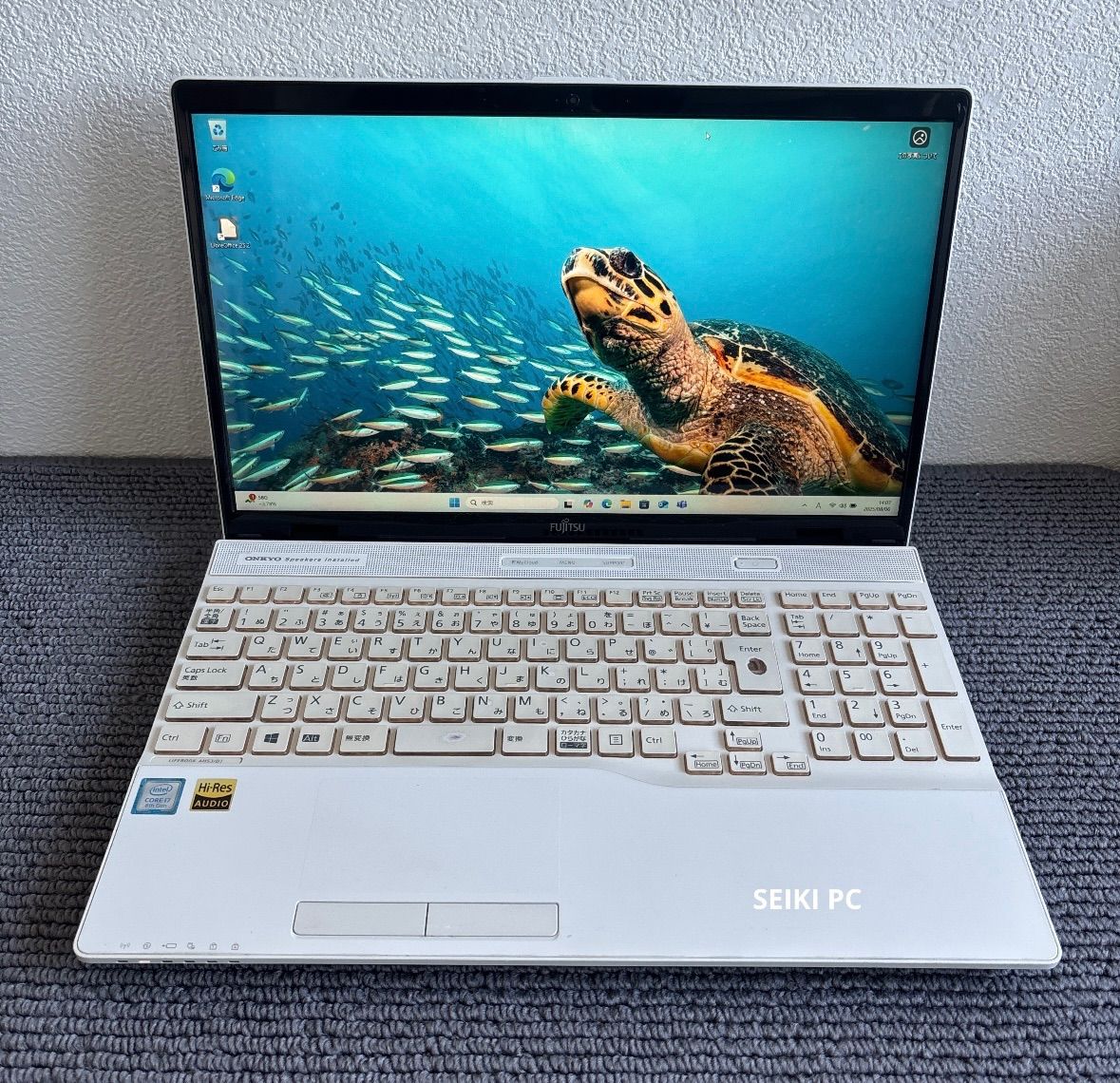 富士通lifebook AH53/D1 i7-8565U メモリ8GB HDD1TB SSD 256GB Win11