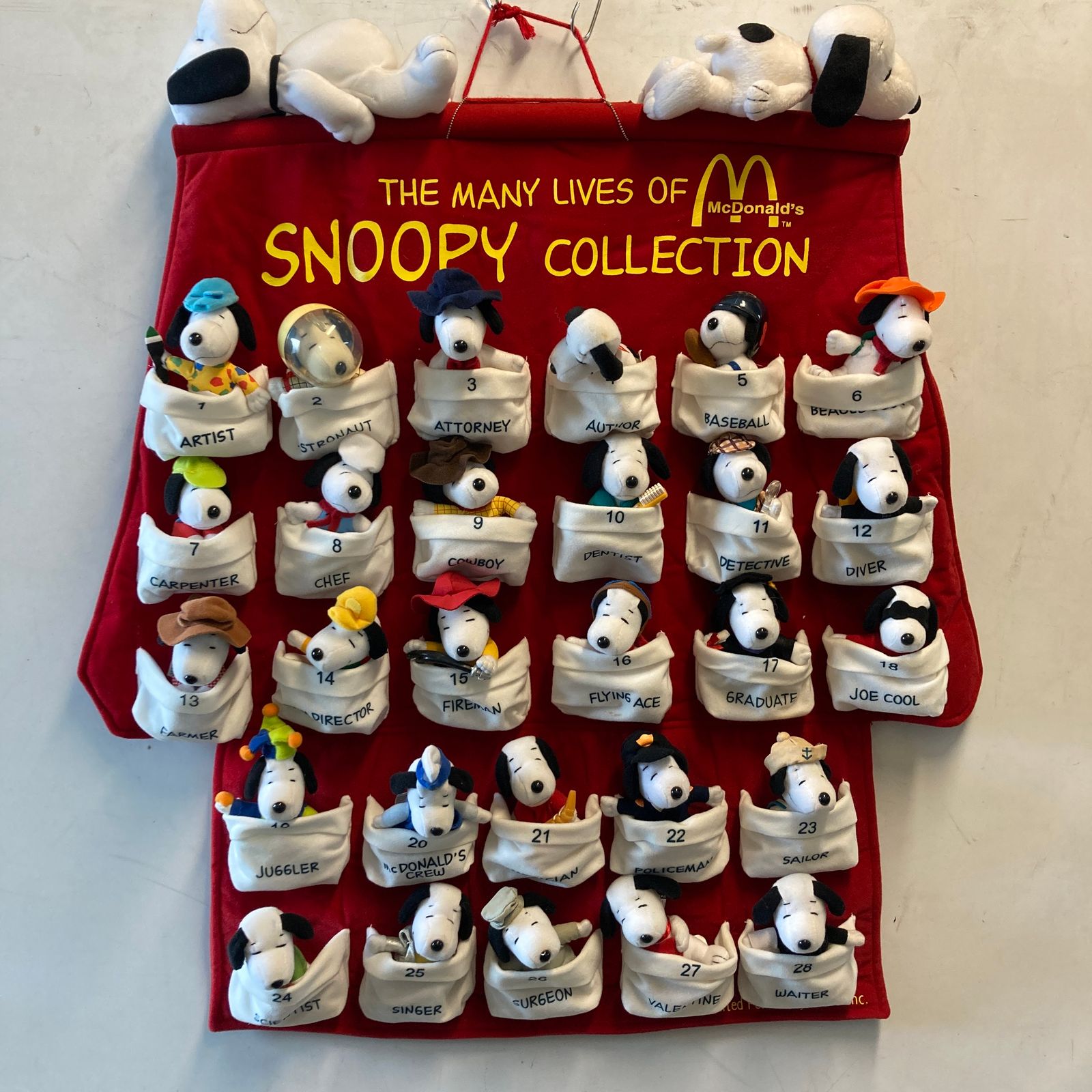 ☆ SNOOPY スヌーピー マクドナルド 2001年 スヌーピーハッピーセット