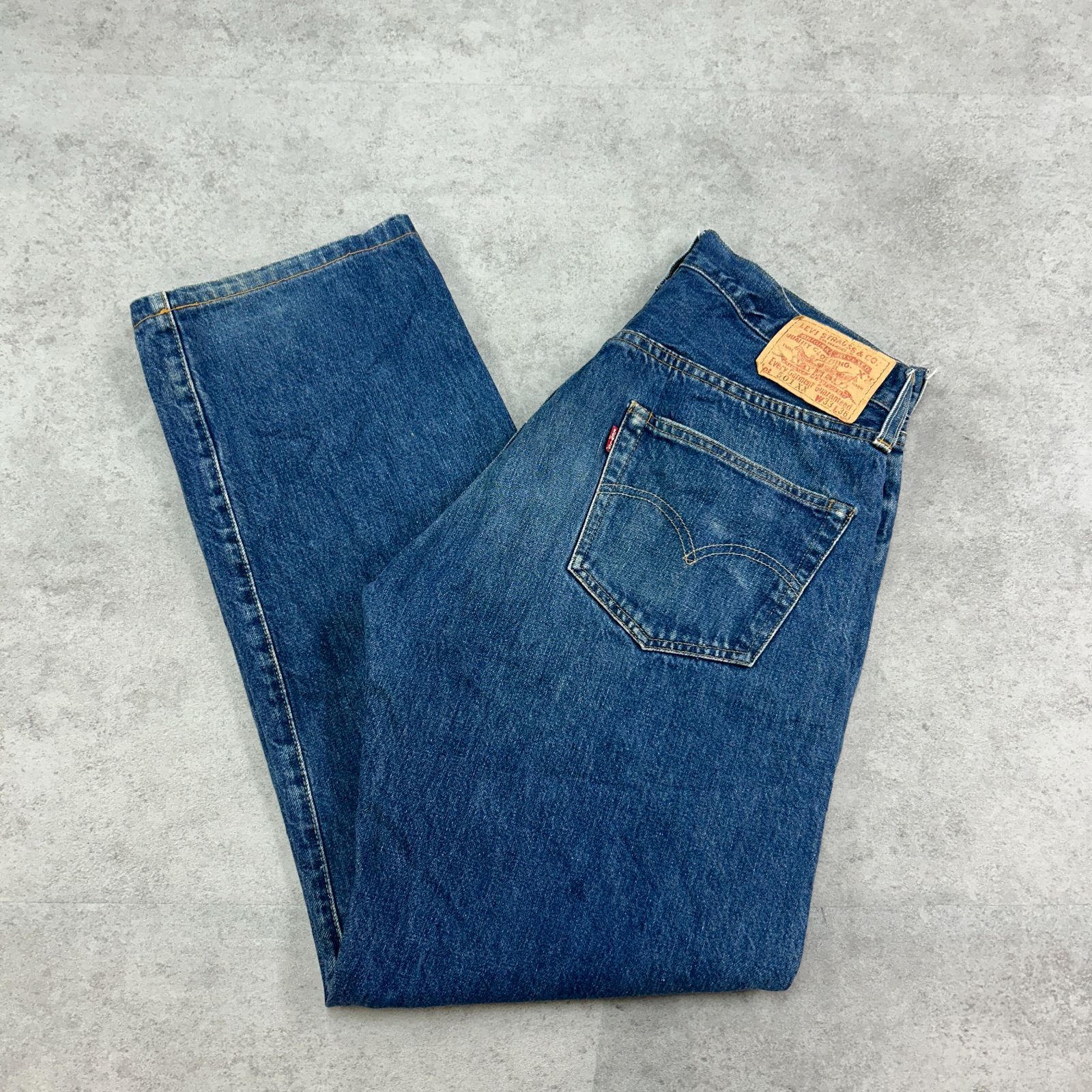 Levi's リーバイス 501XX ビッグE 赤耳 刻印555 バレンシア工場 復刻