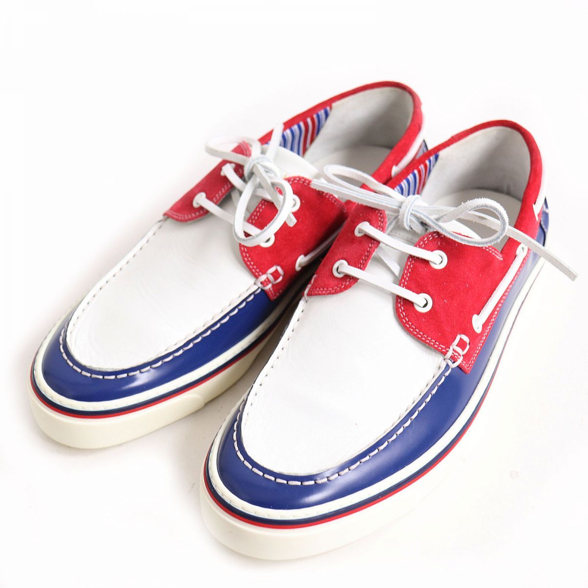 極美品GUCCIデッキシューズ