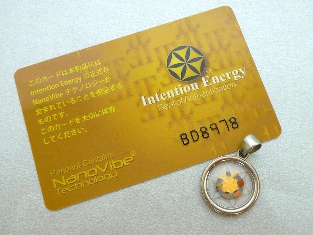 参考49500円 Intention Energy インテンションエナジー ナノバイブ