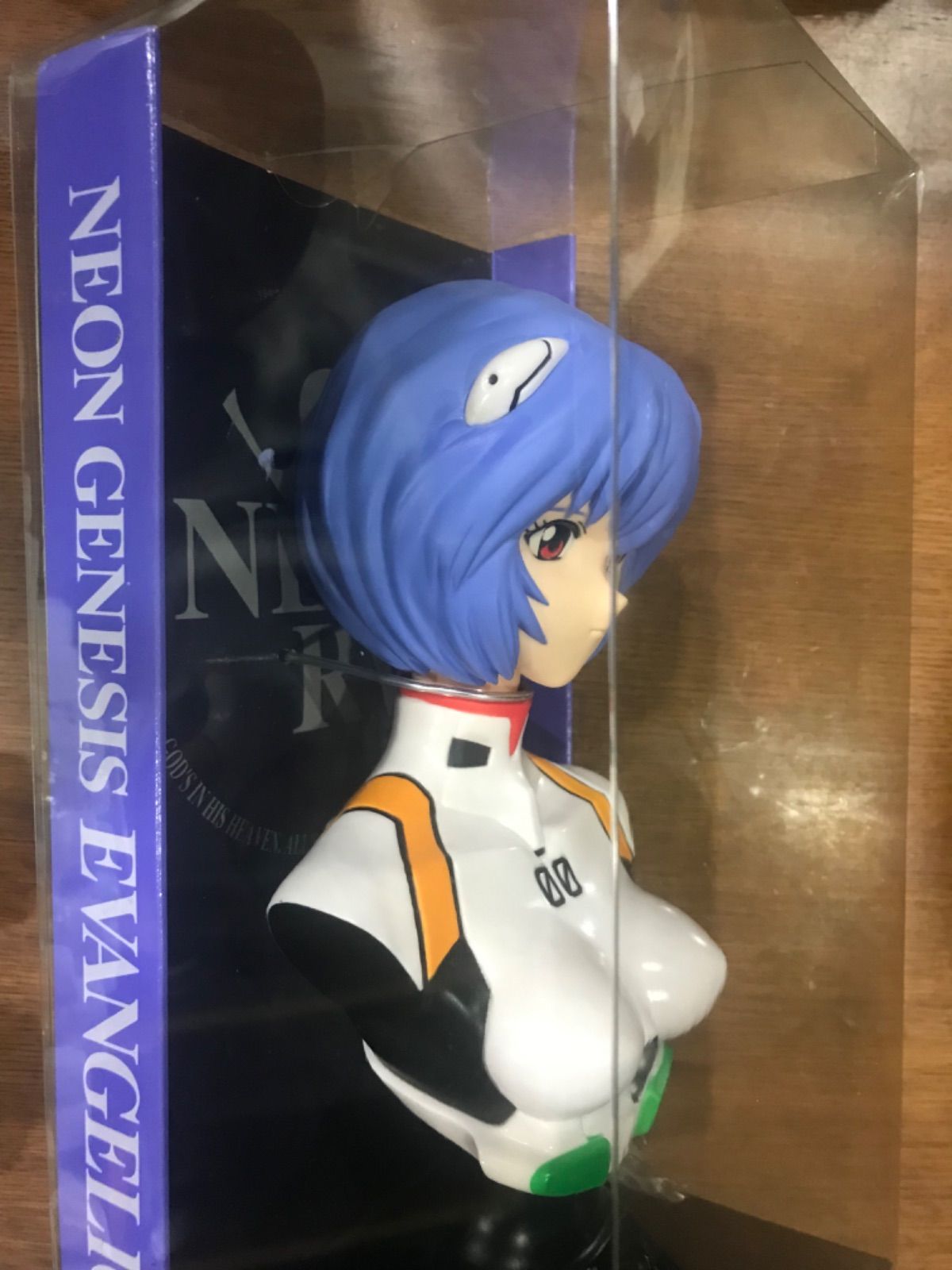 超希少 新世紀エヴァンゲリオン 綾波レイ 胸像 ソフトビニール製